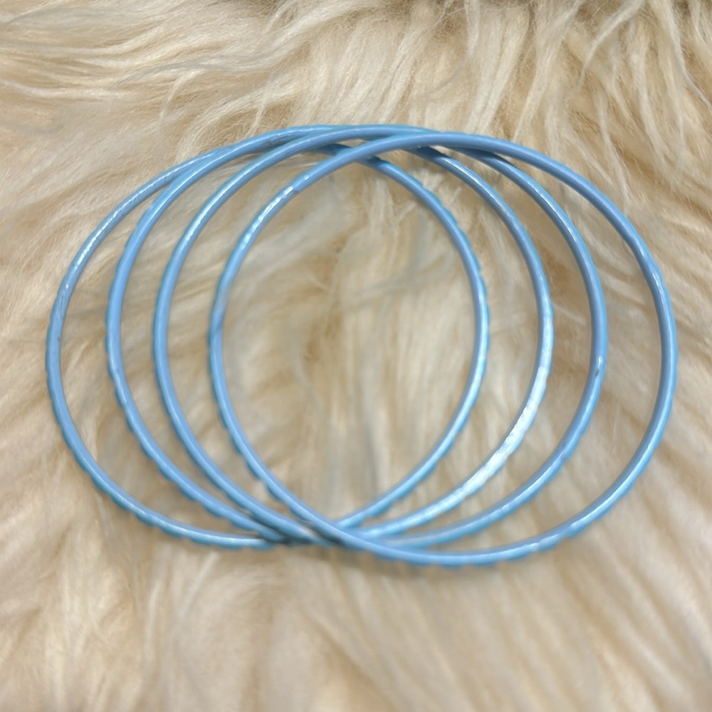 Blue bangles - Picture 3 of 5